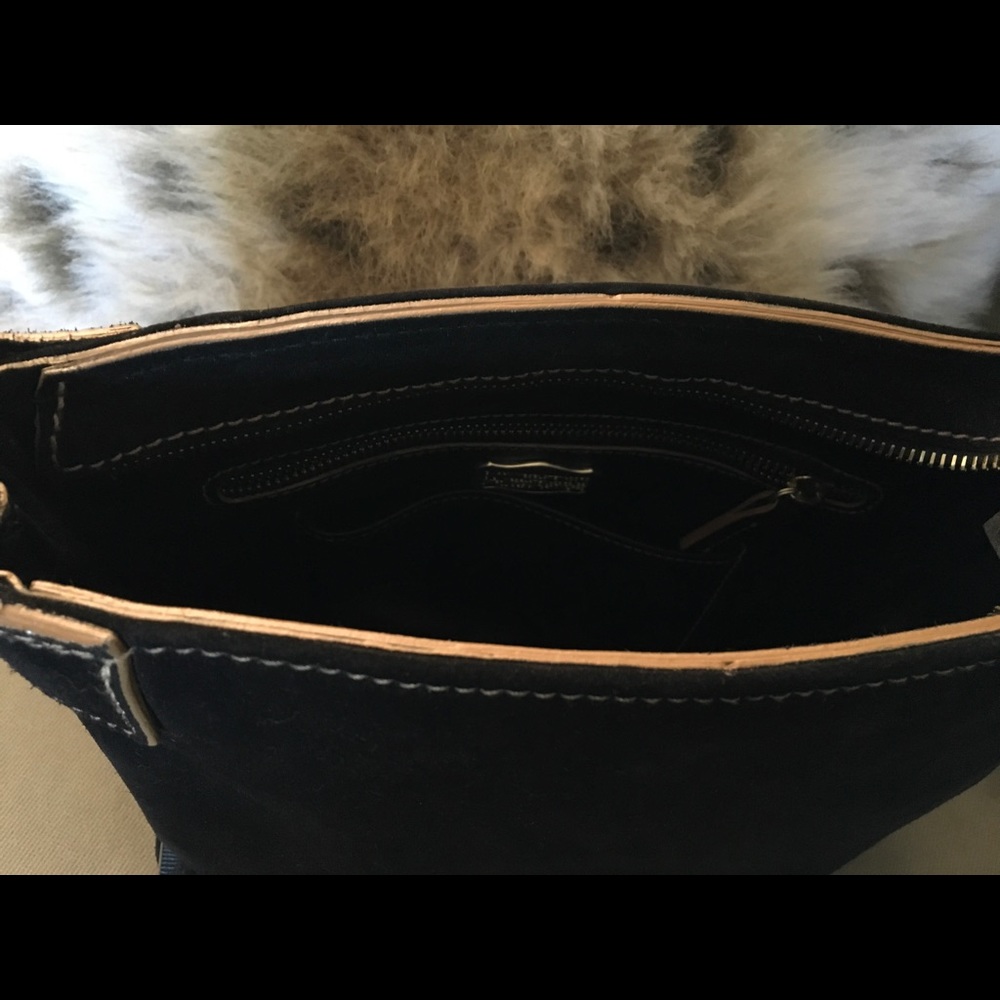 Kieselstein & Cord Black Suede Handbag - Picture 5 of 5